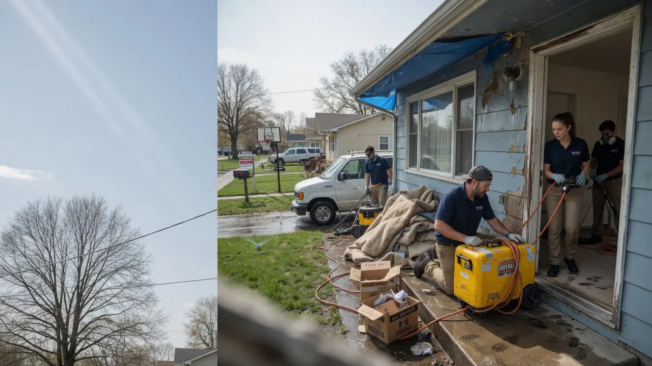 Basement Flood Cleanup in Crystal, MI near me
